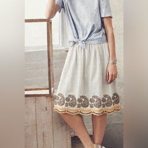 Embroidered Skirt